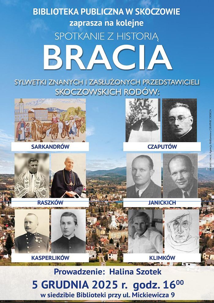 Grafika przedstawia plakat spotkania Grafika przedstawia plakat spotkania